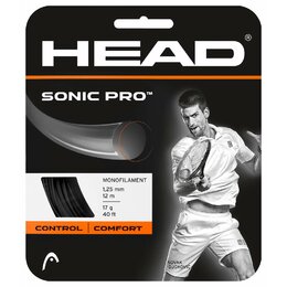 HEAD tenisový výplet SONIC PRO black (SET) 12m