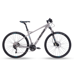 Krosové kolo HEAD X-Rubi CROSS 28" greymatt/blue 2023 DEORE - DEORE 3x10, vidlice s lock outem Krosové kolo HEAD X-Rubi CROSS 28" greymatt/blue 2023 DEORE - DEORE 3x10, vidlice s lock outem