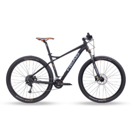 Horské kolo HEAD X-Rubi 1.0 29" bkmatt/orange 2025 ALIVIO - ACERA 2x9, AIR vidlice s lock outem 