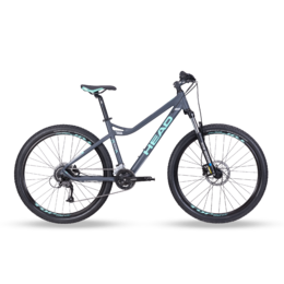 Dámské horské kolo HEAD Tacoma 2.0 27,5" grey matt 2024 S-RIDE M300  2x9  