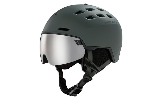 lyžařská helma RADAR NIGHTGREEN