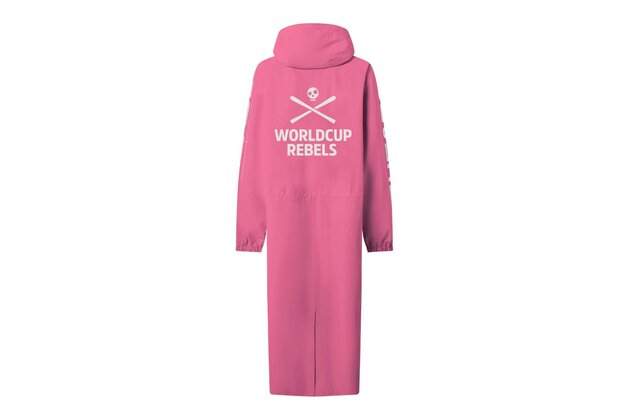 HEAD RACE WC REBELS Raincoat pink- pláštěnka 2026/2027 HEAD RACE WC REBELS Raincoat pink- pláštěnka 2026/2027