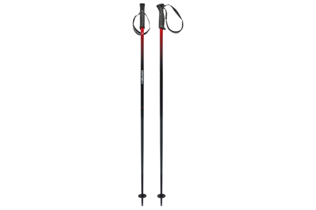 HEAD hůlky FRONTSIDE BLACK RED