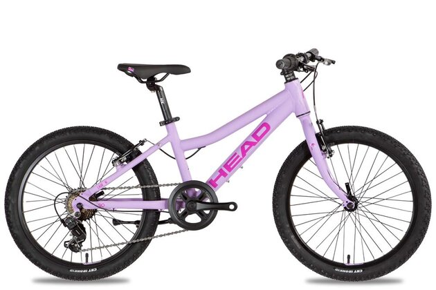 Dětské dívčí kolo HEAD Lauren 1.5 20" VIOLET/PINK 2026 SHIMANO 1x7