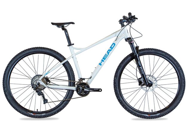 Horské kolo HEAD X-Rubi 2.5 29" WHITE 2026 DEORE 2x10, vzduchová vidlice s lock outem
