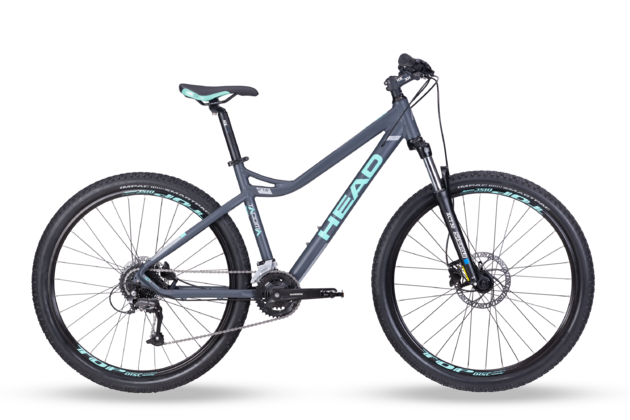 Dámské horské kolo HEAD Tacoma 2.0 27,5" grey matt 2024 S-RIDE M300  2x9  